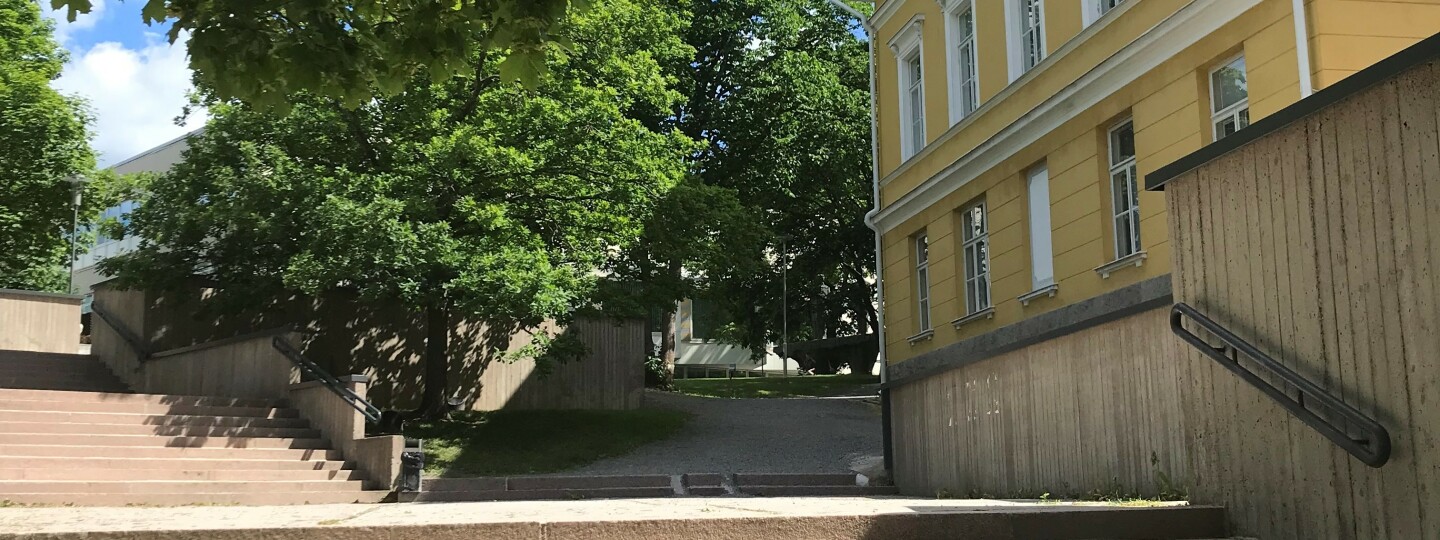Yliopistonmäki keväällä